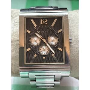 Fossil Arkitekt Silver Tone Men’s Quartz Watch